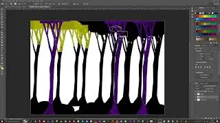 Creating  a forest in Photoshop