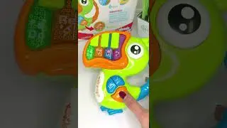 Забавный музыкальный попугай