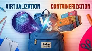 what is difference between virtualization vs containerization. we are starting DevOps training.