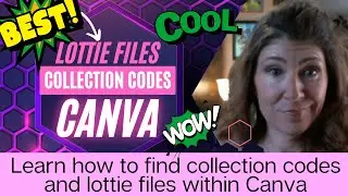 Canva LottieFiles are FREE & EASY w/ IconScout Integration & Collection Codes Tutorial for Beginners