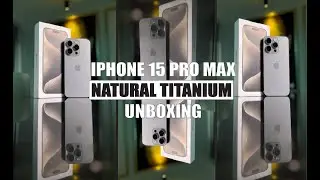 iPhone 15 Pro Max Natural Titanium