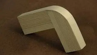 🔥 Amazing making this curved joint in wood. Nice woodworking technique