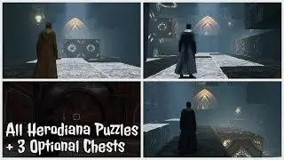 Hogwarts Legacy How To Solve All Herodiana Puzzles + 3 Optional Chest - Hall Of Herodiana Side Quest