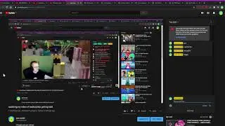 watching my video of me watching my video of badboyhalo getting bald