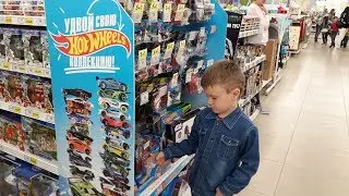 Хот Вилс Обзор новинок Hot Wheels в магазине Детский Мир Треки и машинки
