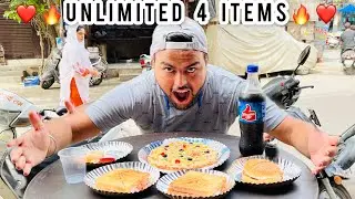 Unlimited Pizza + Cheese Sandwich + Burger 🍔+ Drinks || Unlimited Offers || Tilak Nagar 