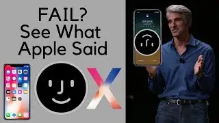 Apple Said FaceID Didn't Fail At September 2017 iPhone X Keynote