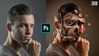 Crack Head | Photoshop manipulation Tutorial | By Tech Faizan