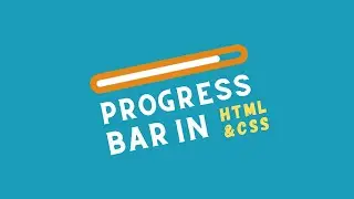 Nice CSS Progress Bar Tutorial - CSS Loading Bar