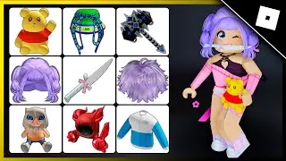 COMO PEGAR 15 ITENS GRÁTIS NO ROBLOX - 2 CABELOS GRÁTIS, CÓDIGOS DE JOGO E +