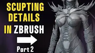 Sculpting Malice in ZBrush | Full Timelapce Part 2
