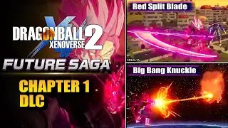 Dragon Ball Xenoverse 2 DLC 17: NEW Ultra Supervillain Goku Black & Vegeta Gameplay Skills Breakdown