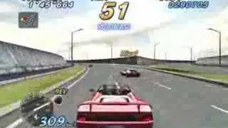 Outrun 2006: Coast 2 Coast gameplay video