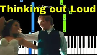 Ed Sheeran - Thinking Out Loud - EASY Piano Tutorial by Franco