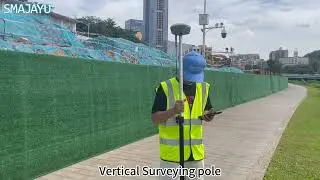 #SMAJAYU SMA26 GNSS RTK surveying GPS rover, base, pole,tripod