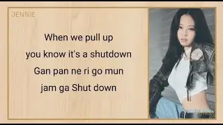 BLACKPINK 'Shut Down' Karaoke Easy Lyrics