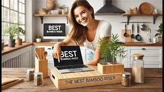 🖥️ Homerays Bamboo Monitor Stand Riser | Best Bamboo Riser 🖥️