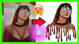 INCREÍBLE EFECTO DERRETIDO EN FOTOS!🎆 PICSART TUTORIAL(FÁCIL)