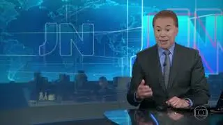 Silvio Santos apresentando o Jornal Nacional #Deepfake