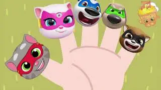 Family Finger Song Talking Tom and Friends version Effects