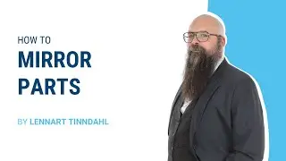 SOLIDWORKS TUTORIAL: How to mirror parts