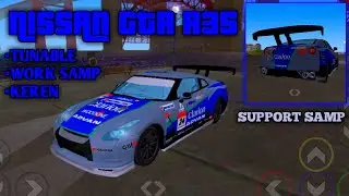 SHARE MOD NISSAN GTR R35 TUNABLE | GTA SAMP | GTA SA ANDROID