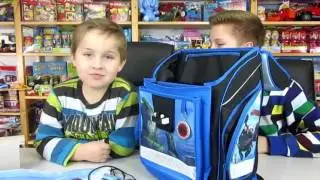 Mein neuer Dragons Schulranzen Unboxing Video Schulsachen packen Ohnezahn Hicks Kinderkanal  UdPp