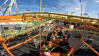 Swinging Coaster (J.F.A. van Dam) - Koningskermis Rotterdam - POV - 2022