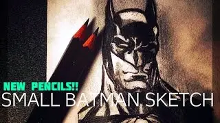 Speed Drawing :: New Pencils :: Batman Sketch