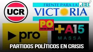 Partidos políticos en crisis