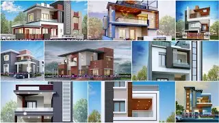 Top small house Front elevation design |elevation design facing |north facing