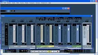 25 Cubase 4 video tutorial course Basic Mixing