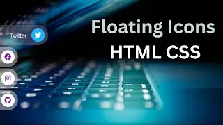 social media icons HTML CSS