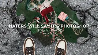Travis Scott Look mom I can fly | Speed Art 
