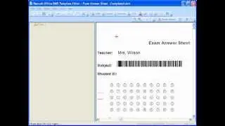 OMR Test Grading with Remark Office OMR- Exam Scoring Demo - Form Design & Template Editor-Part 1