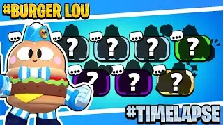 Making Burger Lou Pins Timelapse - Creating Brawl Stars Pins #11