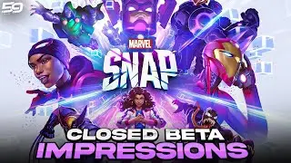 Next BEST Marvel Mobile Game? Marvel Snap Closed Beta Gameplay!