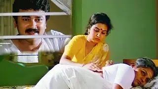 "എന്തൊരു അമ്മായിയമ്മ ആണ് ഭാര്യയുടെ കിടക്കാൻ പോലും സമ്മതിക്കില്ല | Malootty Movie | Urvashi Jayaram