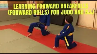 LEARNING FORWARD BREAKFALLS (FORWARD ROLLS) FOR JUDO AND BJJ