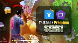 Talkback premium free fire | 98% Headshot Rate ⚙️🇧🇷#freefire #settings