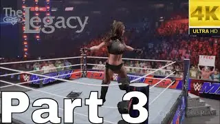 WWE 2K23 MYRISE THE LEGACY GAMEPLAY WALKTHROUGH PART 3 MOCAP FOR A VIDEO GAME