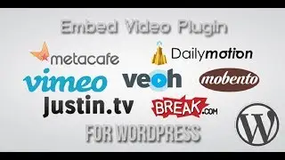Embed Video Plugin for Wordpress