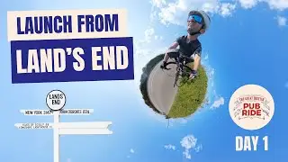 BIKE Diaries: Day 1 - Launch from Lands End.