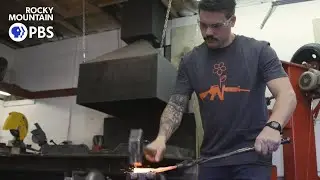 A military police officer-turned-pacifist makes garden tools from guns