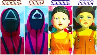Neural Networks Anime vs Squid Game I Squid Game Anime