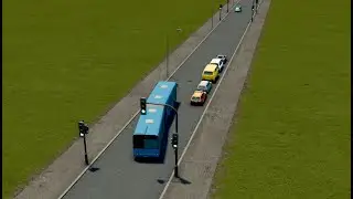 Lane Controller Mod-Cities Skylines in action