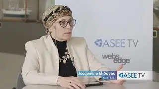 Dr. Jacqueline El-Sayed, ASEE's Chief Executive Officer, Interviewed on ASEE TV