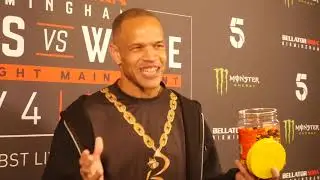 Raymond Daniels reacts to epic KO at Bellator Birmingham