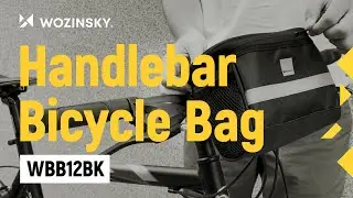 Bike Handlebar Bag with a Phone Case 2L - Wozinsky WBB12BK. Check!