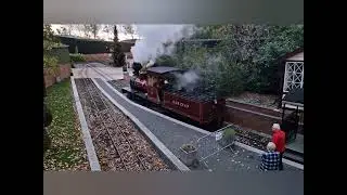 Hudswell Clarke Fiji at Statfold Barn Railway 12/10/24